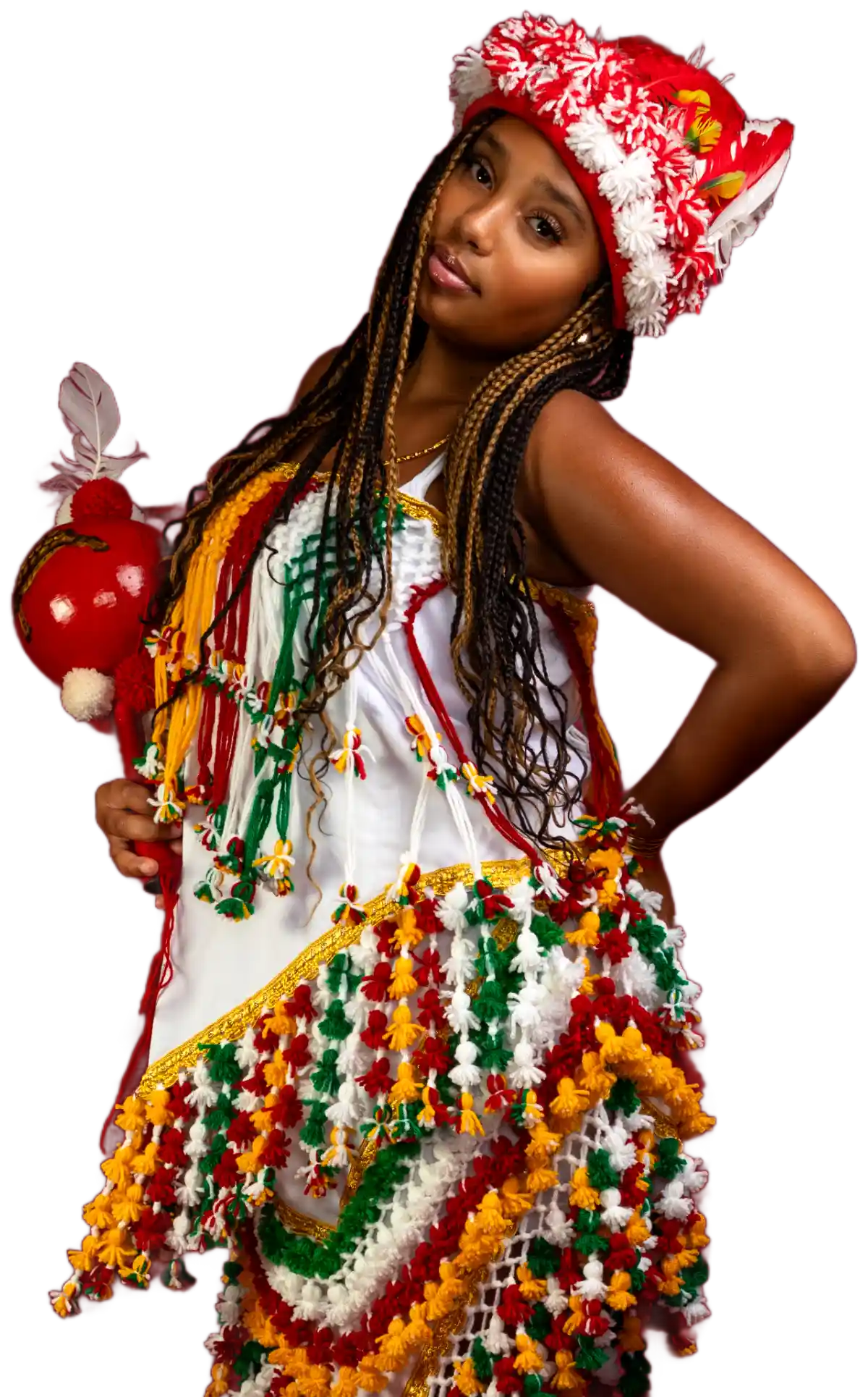 Ycm surinaamse inheemse klederdracht